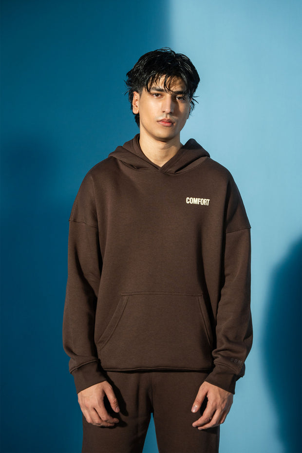 Brown Comfort Hoodie Matching Set (Unisex)