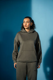 Charcoal Gray Comfort Hoodie Matching Set (Unisex)