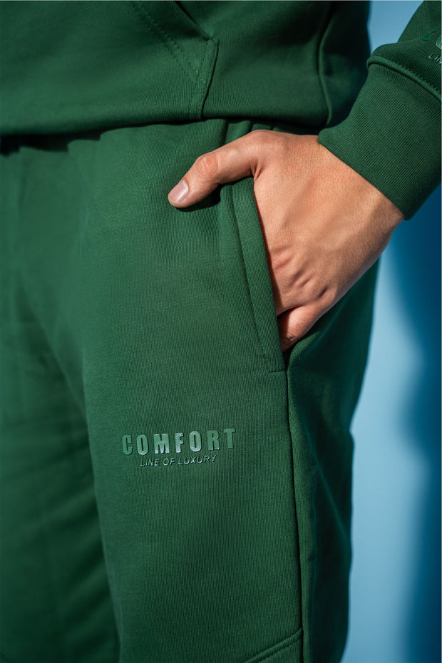 Green Comfort Hoodie Matching Set (Unisex)