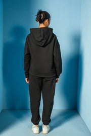 Black Comfort Hoodie Matching Set (Unisex)