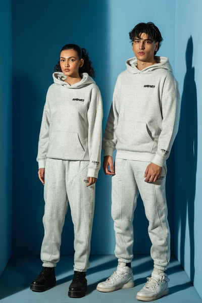 Headher Gray Comfort Hoodie Matching Set (Unisex)