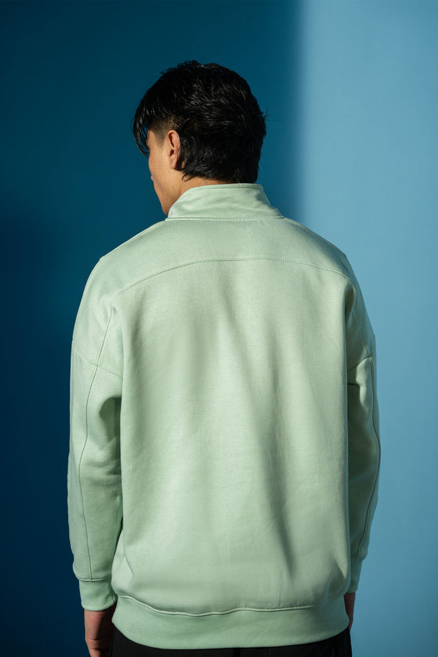 Light Green Half-Zip