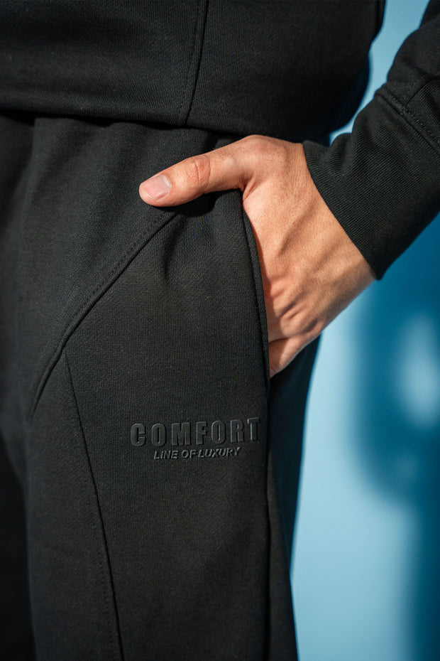 Black Side Panel Sweatpant (Unisex)