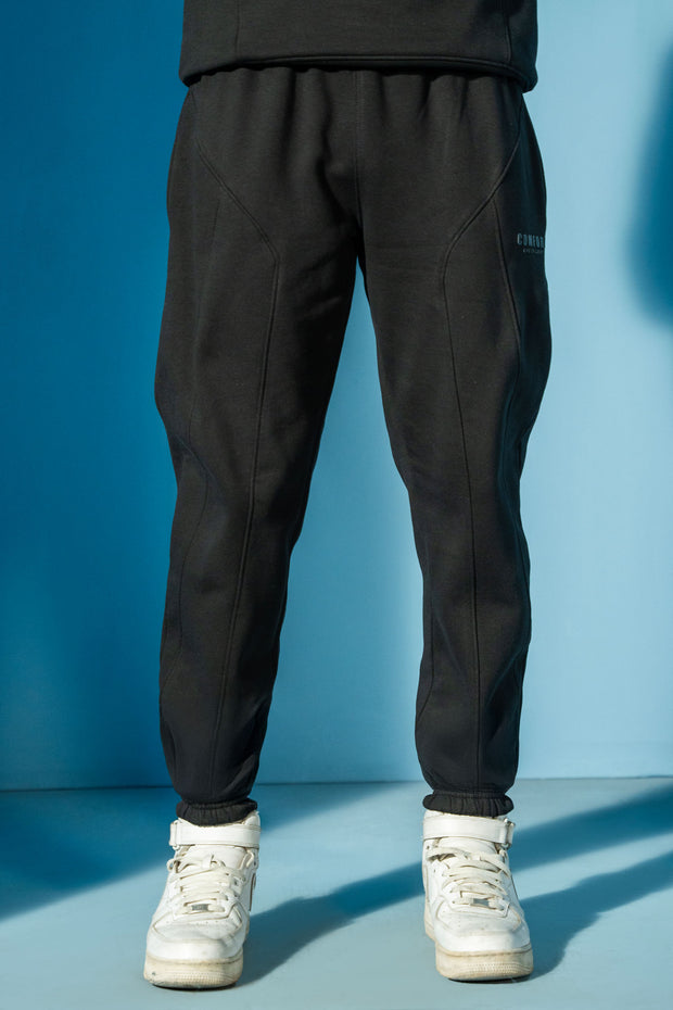 Black Side Panel Sweatpant (Unisex)