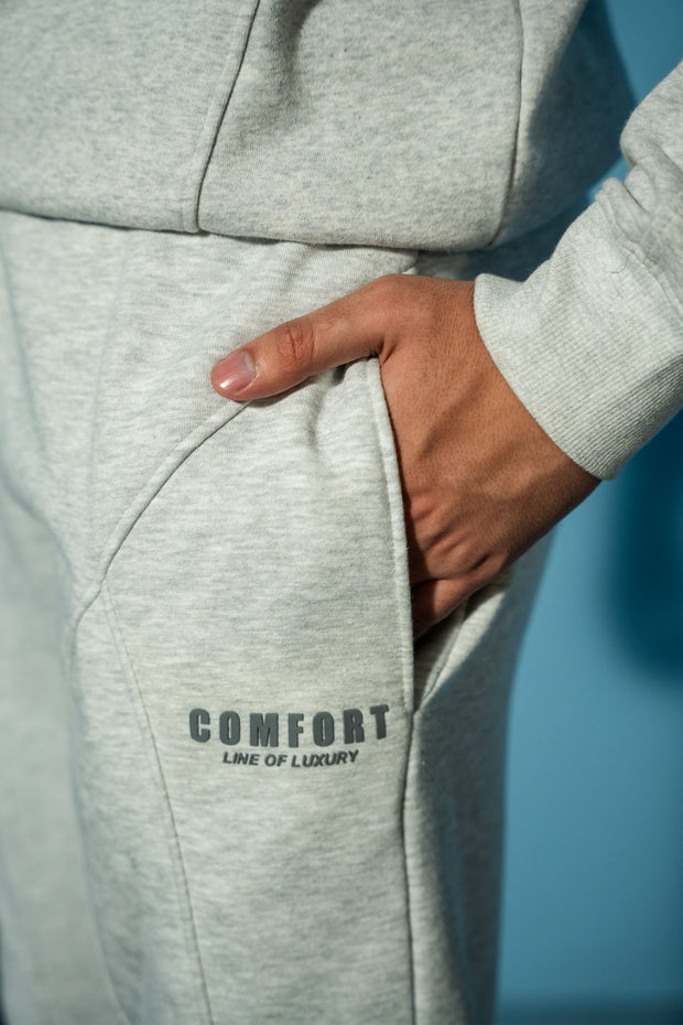 Heather Gray Side Panel Sweatpant (Unisex)