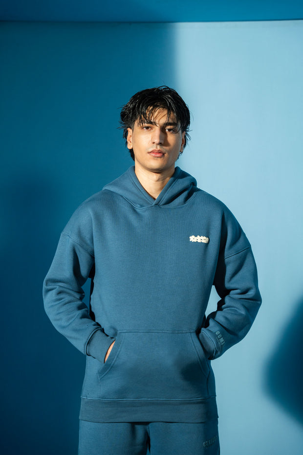 Arctic Blue Comfort Hoodie Matching Set (Unisex)