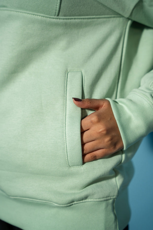 Light Green Half-Zip