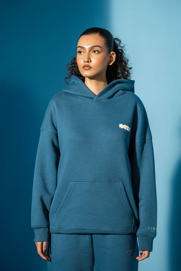 Arctic Blue Comfort Hoodie Matching Set (Unisex)